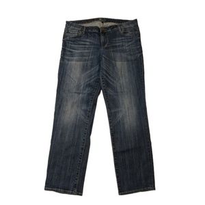 Kut from the Kloth Women's Boyfriend Jeans - Dark Wash Blue